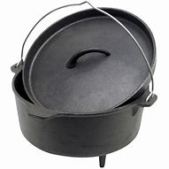 Image result for Cast Iron Camp Oven