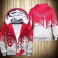 Image result for KC Chiefs Zip Up Hoodie