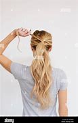 Image result for Long Side Ponytail