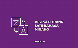 Image result for Bahasa Minang