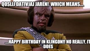 Image result for Star Trek Birthday Meme