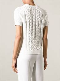 Image result for Short Sleeve Sweater with Collar