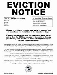 Image result for Basic Eviction Notice Form