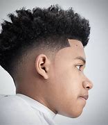 Image result for Black Men Wavy Hair Drop Fade