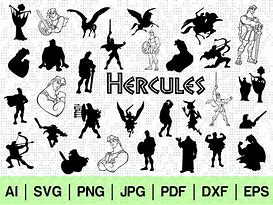 Image result for Hercules Siloutte SVG