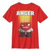 Image result for Inside Out Anger T-Shirt