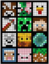 Image result for Pixel Art Minecrtaft Idea