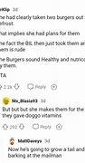 Image result for Dog Eating Hamburger