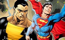 Image result for Superman vs Black Adam by VJ