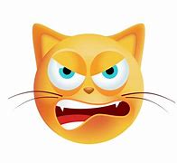 Image result for Angry Black Cat Emoji