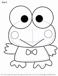 Image result for Keroppi Drawing Black and White