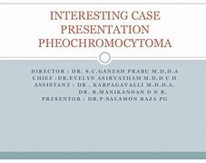 Image result for Pheochromocytoma Presentation