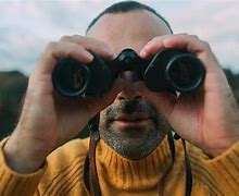 Image result for Looking through Binoculars