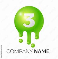 Image result for Green Number 3 Logo