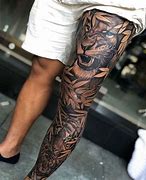 Image result for Calf Sleeve Tattoos for Men