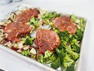 Image result for Pork Chop Sheet Pan Dinner