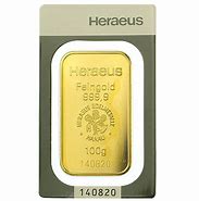 Image result for Heraeus Gold Bar 1G