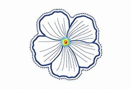 Image result for Blue Flower Applique