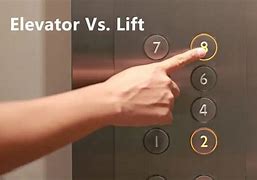 Image result for Lift vs Elevator