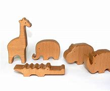 Image result for Wooden Toy Animals