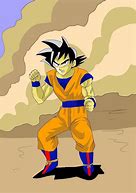 Image result for Kid Goku Battle Stance