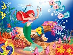 Image result for Little Mermaid Background