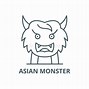 Image result for Monster Clip Art Black and White