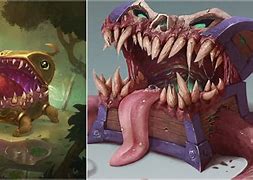 Image result for Dnd Mimic Art