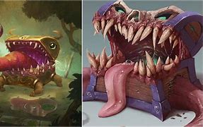 Image result for mimic dnd fan art