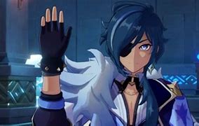 Image result for Genshin Impact Kaeya Under His Eye Patch