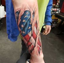 Image result for American Flag Tattoo Art