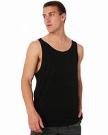 Image result for Men's Black Singlet