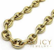 Image result for 14K Gold Gucci Link Chain