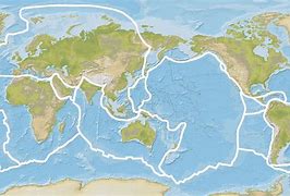 Image result for 7 Largest Tectonic Plates