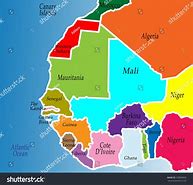 Image result for Map of West Africa