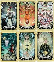 Image result for Manga Tarot Cards