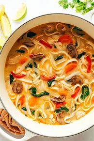 Image result for Thai Chicken Noodle Soup