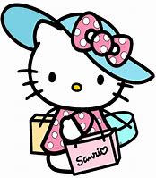 Image result for Hello Kitty LV Head Silhouette PNG