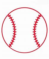 Image result for Black and Red Baseball SVG