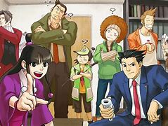 Image result for Ace Attorney Game