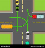 Image result for controlled intersection diagram