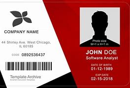 Image result for Employee Badge ID Card Template