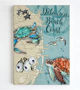 Image result for Map of Delaware Coastal Beaches