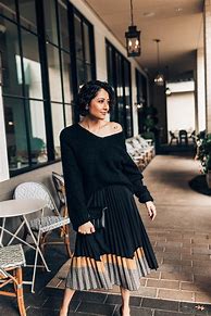 Image result for Sweater Midi Skirt