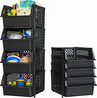 Image result for Stackable Storage Bins with Drawers