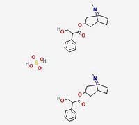 Image result for Atropine Sulphate Structure