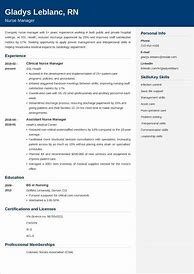 Image result for Nurse Manager Resume Examples