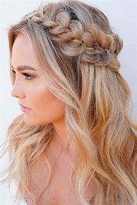 Image result for Prom Medium Length Hairstyles with Tiara