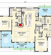 Image result for 2 Master Bedroom House Plans