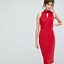 Image result for Celine Gomez Red Lace Dress